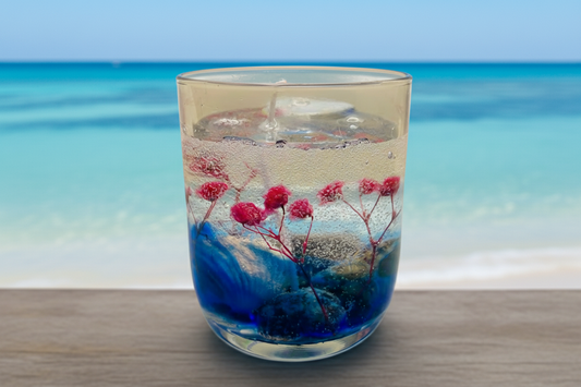 Ocean view gel candle
