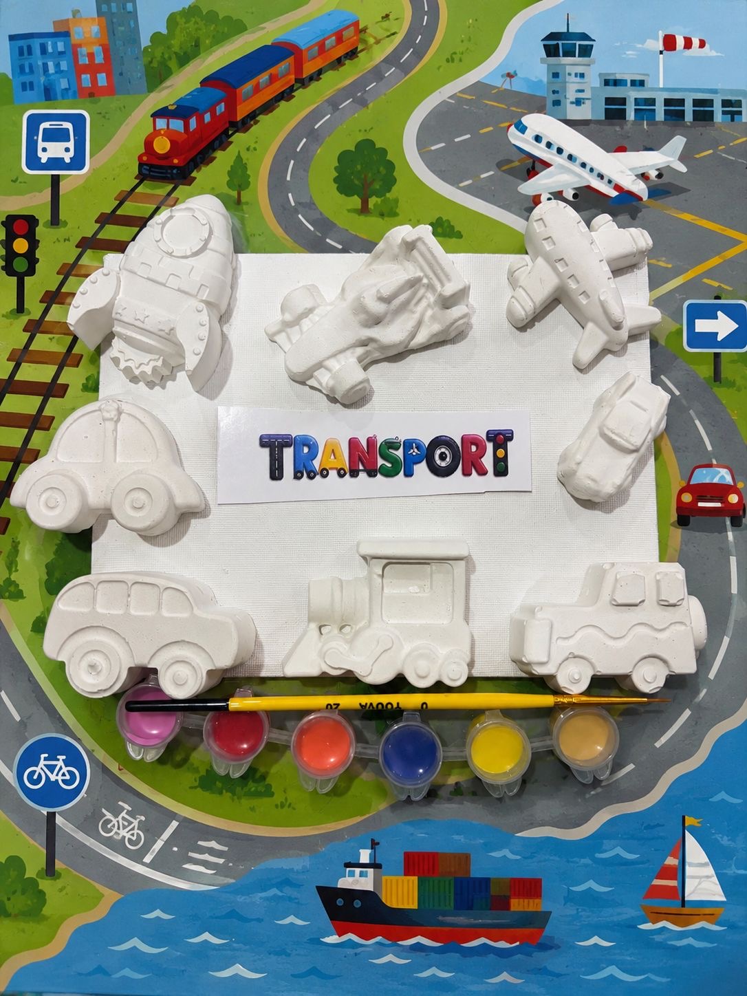 DIY Transport colour kit with canvas