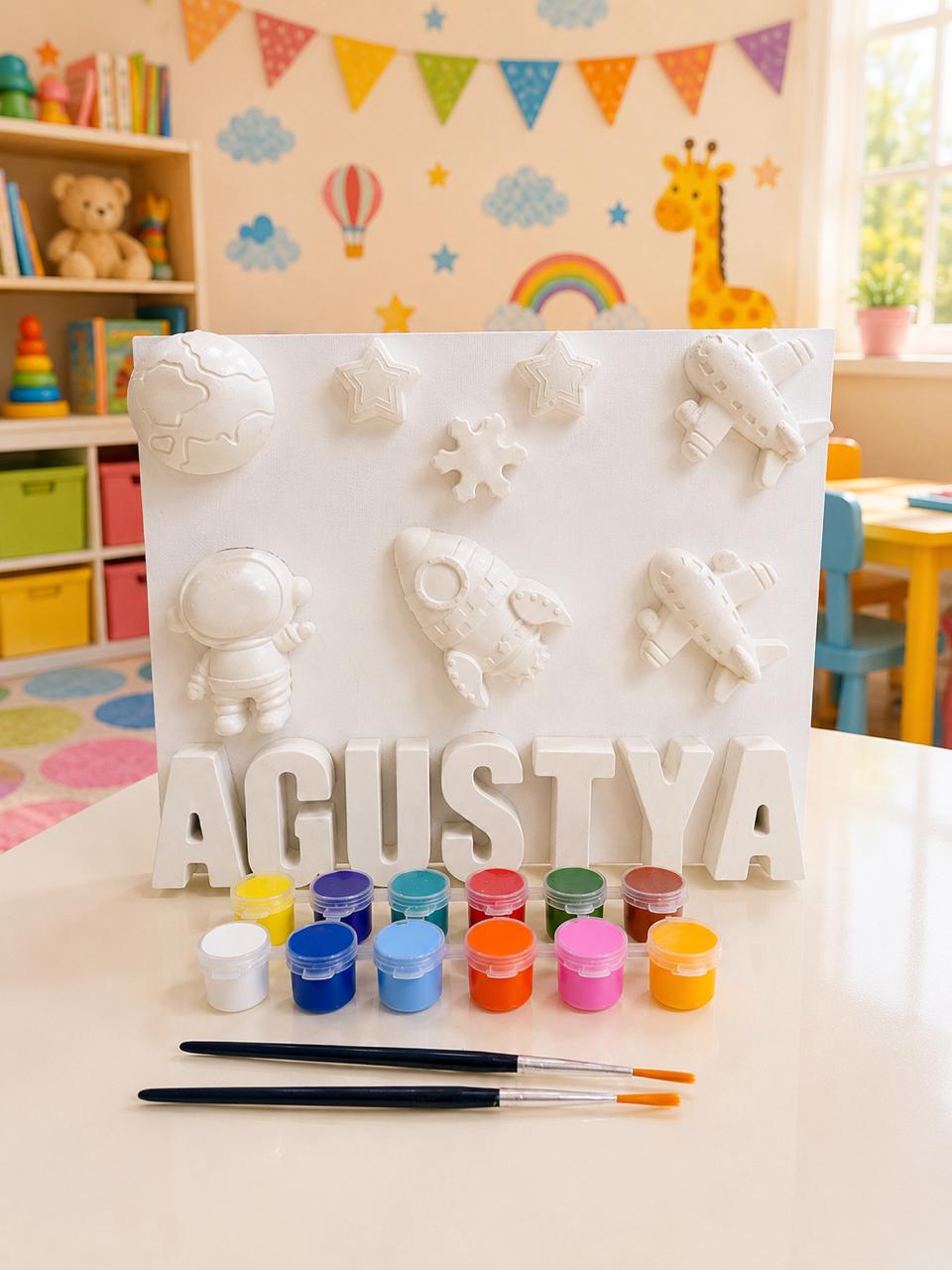 Artistry Classic Collection - Presonalised DIY Painting Kit with Canvas