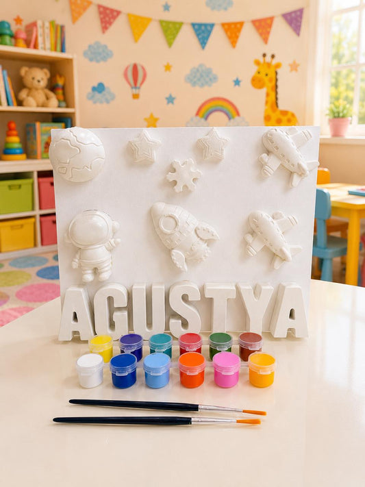 Artistry Classic Collection - Presonalised DIY Painting Kit with Canvas
