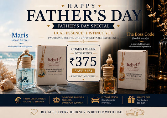 Father’s Day Special - Maris Ocean and Boss Code. Hanging Car Fragrance