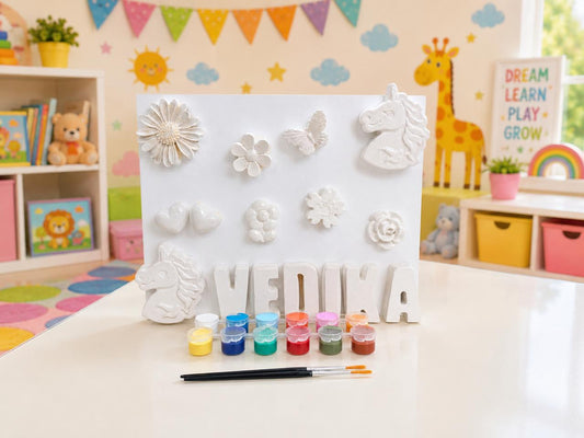 Artistry Classic Collection - Presonalised DIY Painting Kit with Canvas