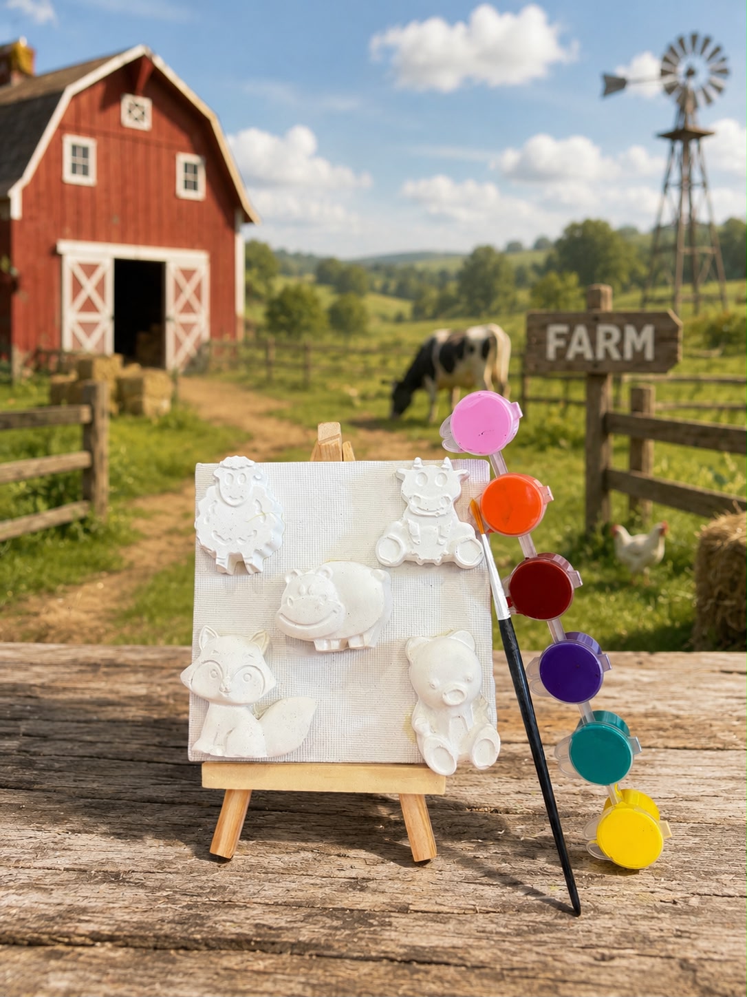 Artistry Mini Collection - DIY Painting Kit with Canvas